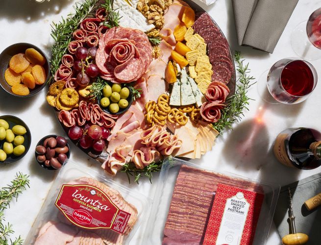 Πλατό με εκλεκτά αλλαντικά Παντέρη